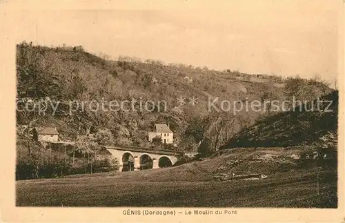 AK / Ansichtskarte Genis Moulin du Pont Genis