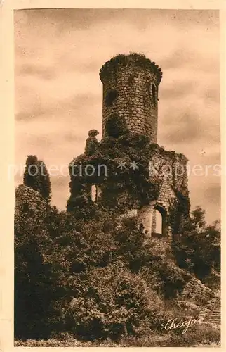 AK / Ansichtskarte Piegut Pluviers Beau donjon du XIII siecle Piegut Pluviers