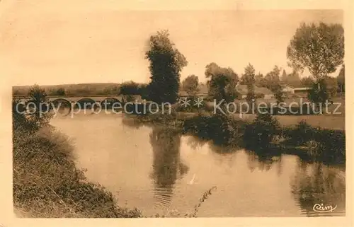 AK / Ansichtskarte Mussidan Les bords de l Isle le Pont Mussidan