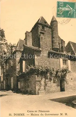 AK / Ansichtskarte Domme Maison du Gouverneur Domme