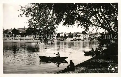 AK / Ansichtskarte Bergerac Vue de l Ile Verte Bergerac