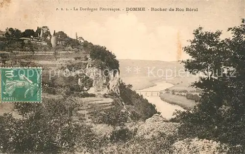 AK / Ansichtskarte Domme Rocher de Roc Beral Domme