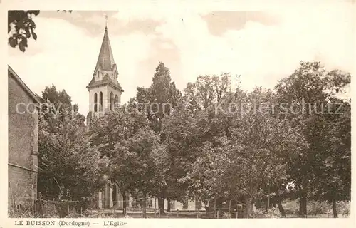 AK / Ansichtskarte Buisson de Cadouin_Le Eglise Buisson de Cadouin_Le