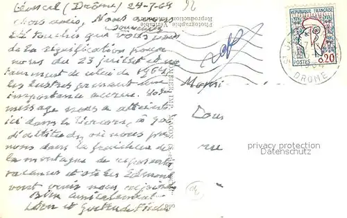 AK / Ansichtskarte Leoncel Eglise Kirche Leoncel