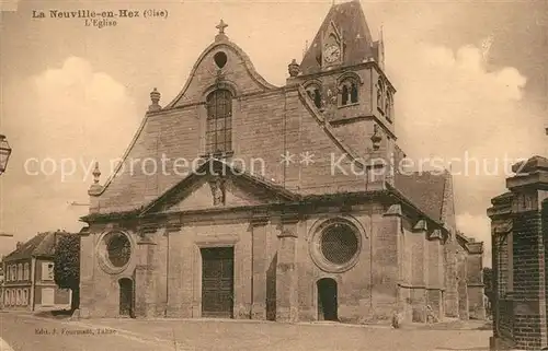 AK / Ansichtskarte La_Neuville en Hez Eglise La_Neuville en Hez