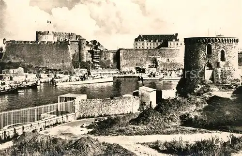 AK / Ansichtskarte Brest_Finistere Chateau Brest_Finistere