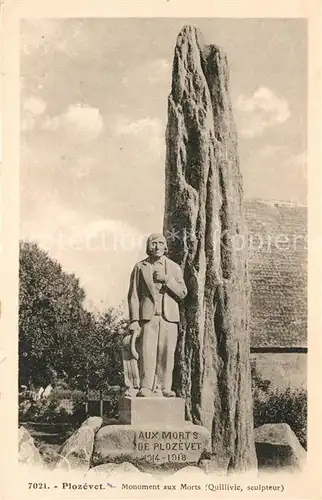 AK / Ansichtskarte Plozevet Monument aux Morts Plozevet