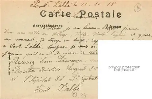 AK / Ansichtskarte Pont l_Abbe Interieur de l Eglise Pont l Abbe