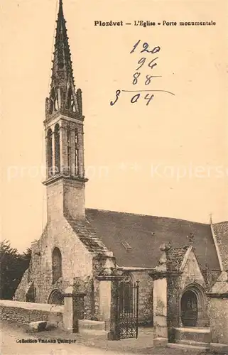 AK / Ansichtskarte Plozevet Eglise Porte monumentale Plozevet