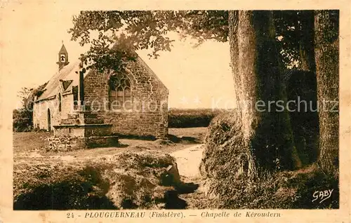 AK / Ansichtskarte Plouguerneau Chapelle de Keroudern Plouguerneau