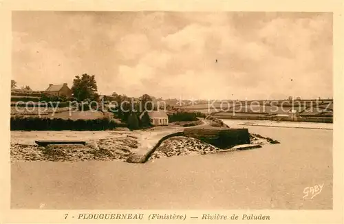 AK / Ansichtskarte Plouguerneau Riviere de Paluden Plouguerneau
