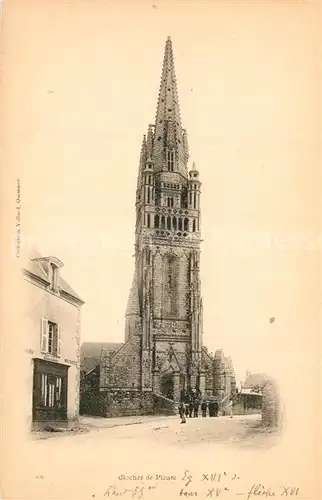 AK / Ansichtskarte Ploare Le Clocher Ploare