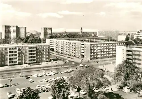 AK / Ansichtskarte Dessau Rosslau Ecke August Bebel Willy Lohmann Strasse Dessau Rosslau