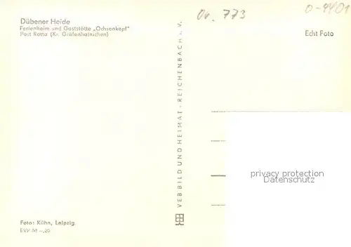 AK / Ansichtskarte Duebener_Heide Ferienheim Gaststaette Ochsenkopf  Duebener Heide