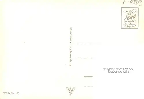 AK / Ansichtskarte Ballenstedt Wilhelm Pieck Allee Ballenstedt