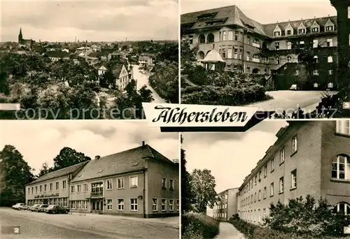 AK / Ansichtskarte Aschersleben Haus des Handwerks Kreiskrankenhaus  Aschersleben