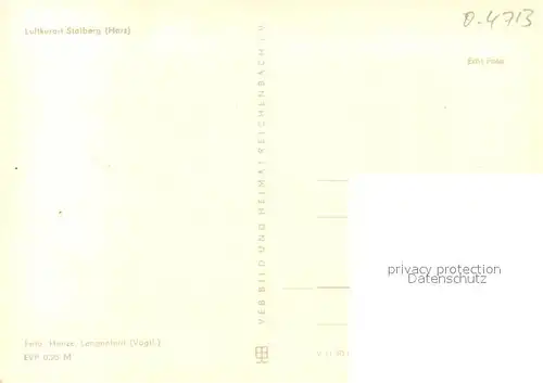 AK / Ansichtskarte Stolberg_Harz Kirche Panorama Stolberg Harz