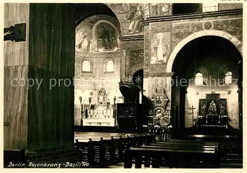 AK / Ansichtskarte Berlin Rosenkranz Basilika Berlin