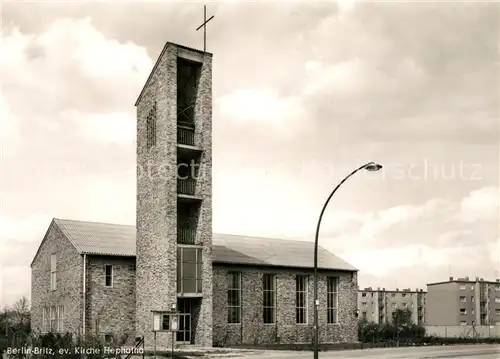 AK / Ansichtskarte Britz_Berlin Evangelische Kirche Hephatha Britz Berlin