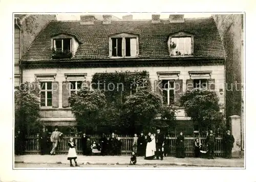 AK / Ansichtskarte Schoeneberg_Berlin Bahnstrasse heute Crellestrasse Schoeneberg Berlin