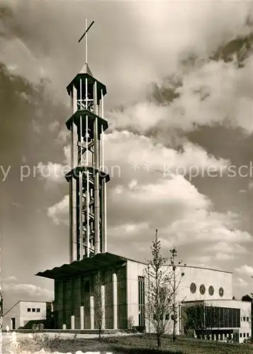 AK / Ansichtskarte Berlin Hansaviertel Kaiser Friedrich Gedaechtniskirche Berlin