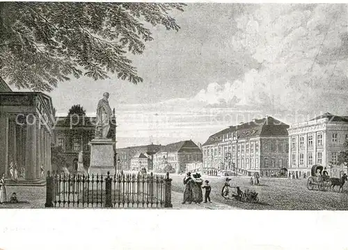 AK / Ansichtskarte Berlin Koenigliches Palais nach Zeichnung von Gaertner Berlin