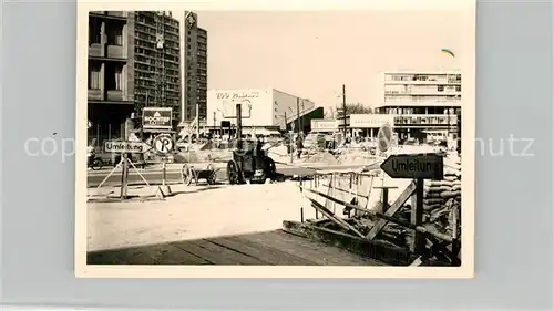 AK / Ansichtskarte Berlin Zoo Baustellen Berlin