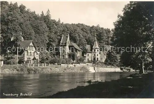 AK / Ansichtskarte Treseburg_Harz Bodetal Treseburg Harz