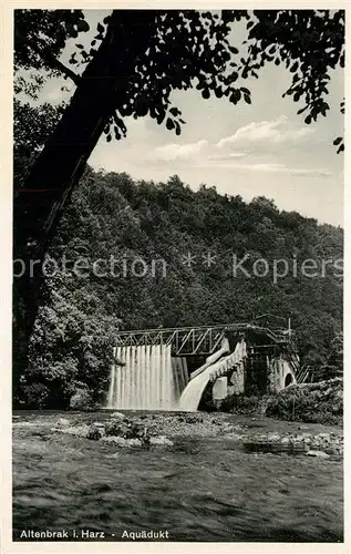 AK / Ansichtskarte Altenbrak_Harz Aqu?dukt Altenbrak Harz
