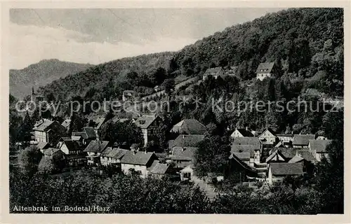 AK / Ansichtskarte Altenbrak_Harz im Bodetal Altenbrak Harz