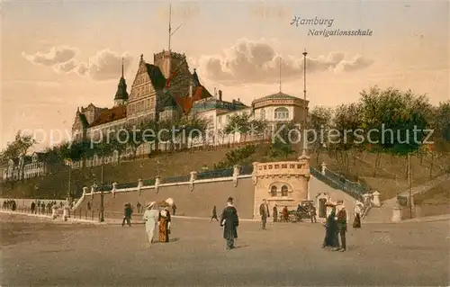 AK / Ansichtskarte Hamburg Navigationsschule Hamburg