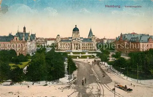 AK / Ansichtskarte Hamburg Sievehingplatz Hamburg