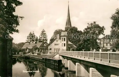 AK / Ansichtskarte Torgelow Br?ckenpartie Torgelow