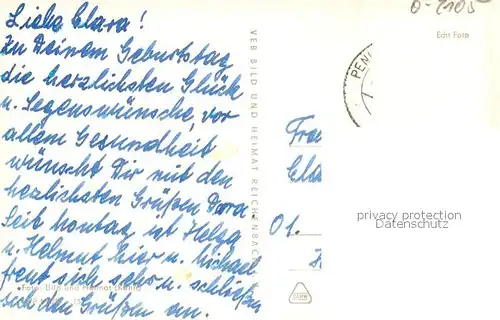 AK / Ansichtskarte Penkun Wilhelm Pieck Strasse Schlo? Strand  Penkun