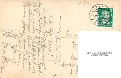 AK / Ansichtskarte Lychen Am St?bnitzsee Lychen