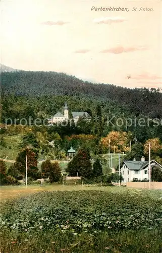 AK / Ansichtskarte Partenkirchen St. Anton Partenkirchen