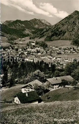 AK / Ansichtskarte Ruhpolding mit Hochfelln Ruhpolding