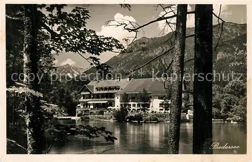 AK / Ansichtskarte Badersee gegen Schellschlicht Badersee