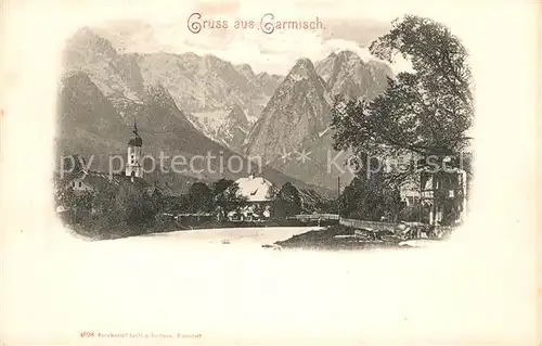 AK / Ansichtskarte Garmisch Partenkirchen  Garmisch Partenkirchen