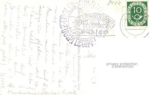 AK / Ansichtskarte Zugspitze Fussg?nger Tunnel Zugspitze