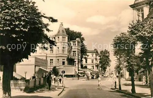 AK / Ansichtskarte Bansin_Ostseebad Karl Marx Strasse Bansin_Ostseebad