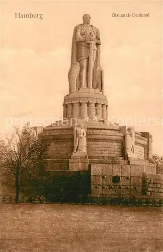 AK / Ansichtskarte Hamburg Bismarck Denkmal Hamburg