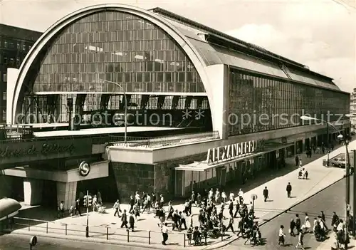 AK / Ansichtskarte Berlin S Bahnhof Alexanderplatz Berlin