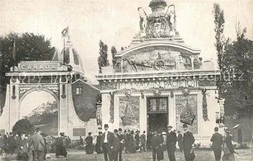 AK / Ansichtskarte Exposition_Universelle_Bruxelles_1910 Pavillon de la Canadian Pacific  