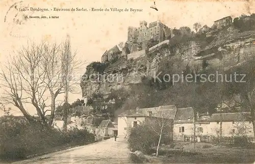 AK / Ansichtskarte Sarlat en Perigord Entree du Village de Beynac Sarlat en Perigord