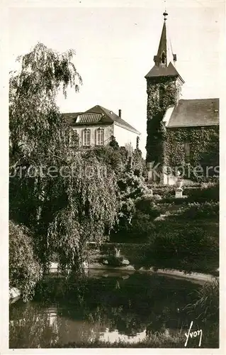AK / Ansichtskarte Gueret Un coin du jardin public Gueret