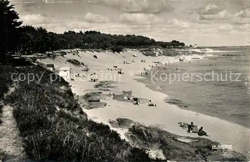 AK / Ansichtskarte Beg_Meil La plage des dunes Beg_Meil