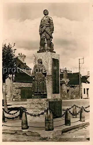 AK / Ansichtskarte Carhaix Plouguer Monument aux Morts Kriegerdenkmal Carhaix Plouguer