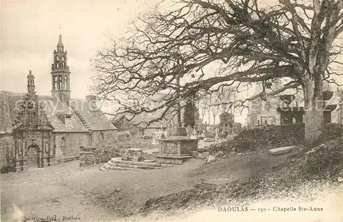 AK / Ansichtskarte Daoulas Chapelle Sainte Anne Daoulas
