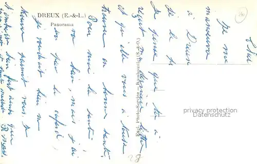 AK / Ansichtskarte Dreux Panorama Dreux